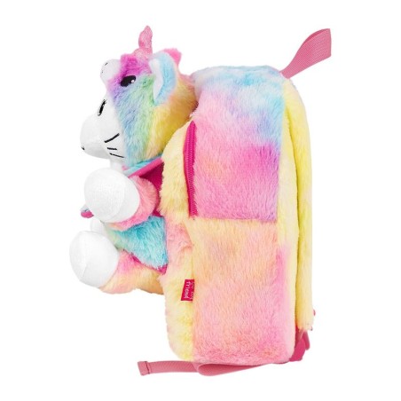 Mochila + peluche gato Emi 27cm