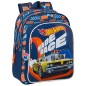 Mochila Speed Club Hot Wheels 33cm adaptable