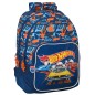 Mochila Speed Club Hot Wheels 42cm adaptable