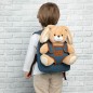 Mochila + peluche Conejo Bob 26cm