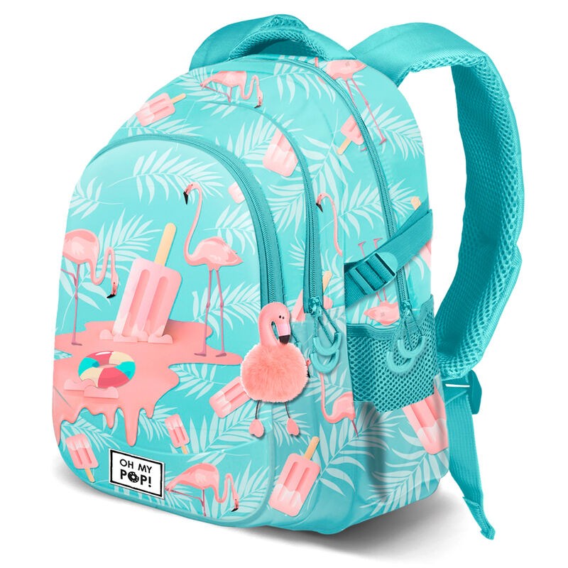 Mochila Sweet Flamingo Oh My Pop! 44cm adaptable