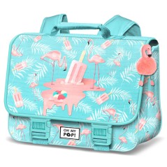 Mochila cartera Flamingo Oh My Pop! 38cm