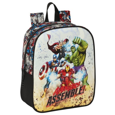 Mochila Forever Los Vengadores Avengers Marvel 27cm adaptable