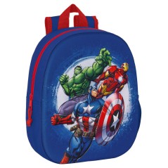 Mochila 3D Los Vengadores Avengers Marvel 33cm