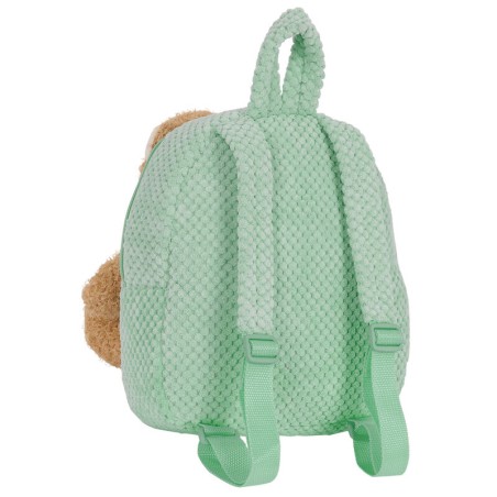 Mochila + peluche Osito Turquesa 27cm