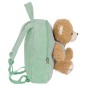 Mochila + peluche Osito Turquesa 27cm