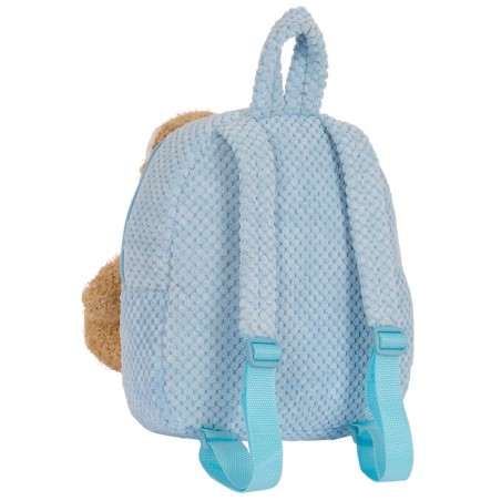 Mochila + peluche Osito Azul 27cm