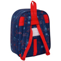 Mochila Neon Spiderman Marvel 27cm adaptable