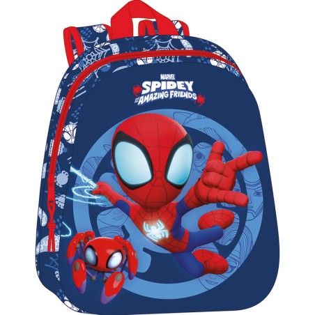 Mochila 3D Spidey Marvel 33cm