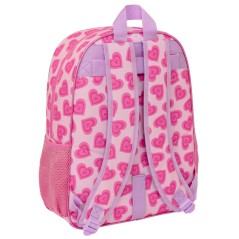 Mochila Love Barbie 42cm adaptable