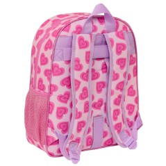 Mochila Love Barbie 38cm adaptable