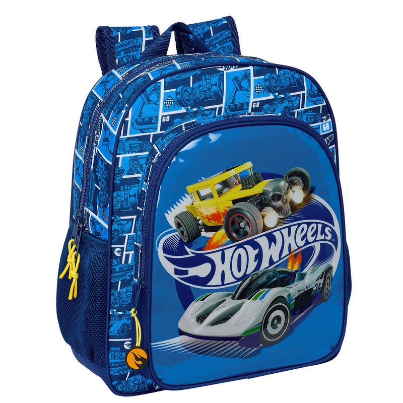 Mochila Sonny Hot Wheels 38cm adaptable