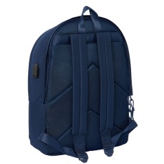 Mochila azul marino Real Madrid 44cm