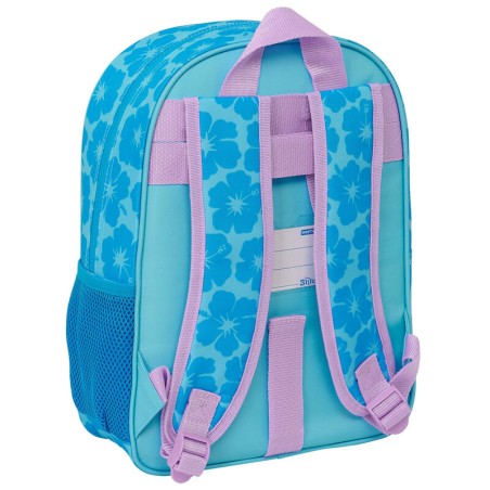 Mochila Hawaii Stitch Disney 34cm adaptable