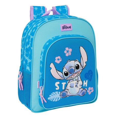 Mochila Hawaii Stitch Disney 38cm adaptable