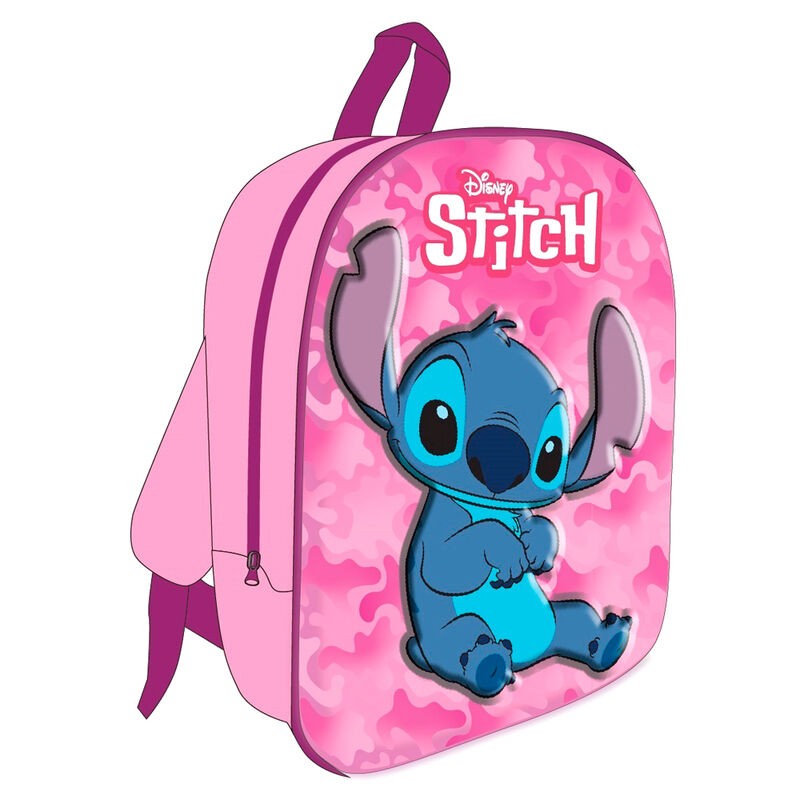 Mochila 3D Stitch Disney 30cm