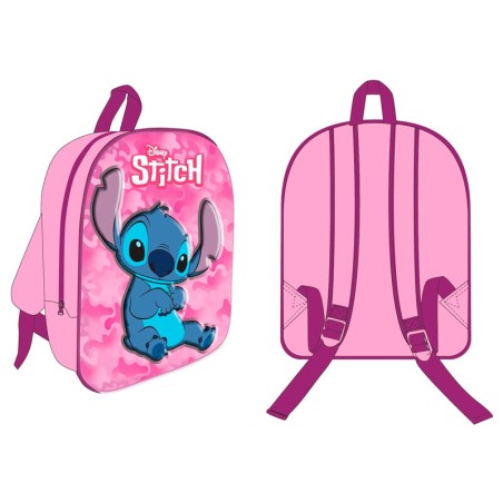 Mochila 3D Stitch Disney 30cm