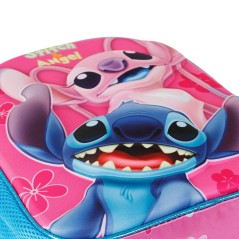 Mochila 3D Match Stitch Disney 31cm