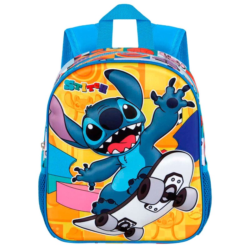 Mochila 3D Skater Stitch Disney 31cm