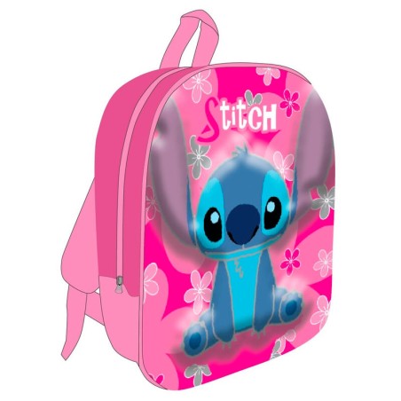 Mochila 3D Stitch Disney 30cm