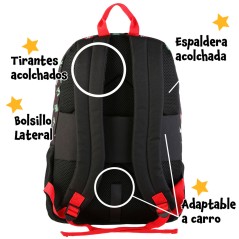 Mochila TNT Minecraft 44cm adaptable