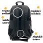 Mochila Sasuke Uchiha Naruto Shippuden 44cm adaptable