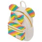 Mochila Rainbow Minnie Disney Loungefly 26cm