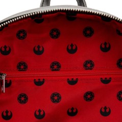 Mochila Trilogia de precuelas Star Wars Loungefly 34cm