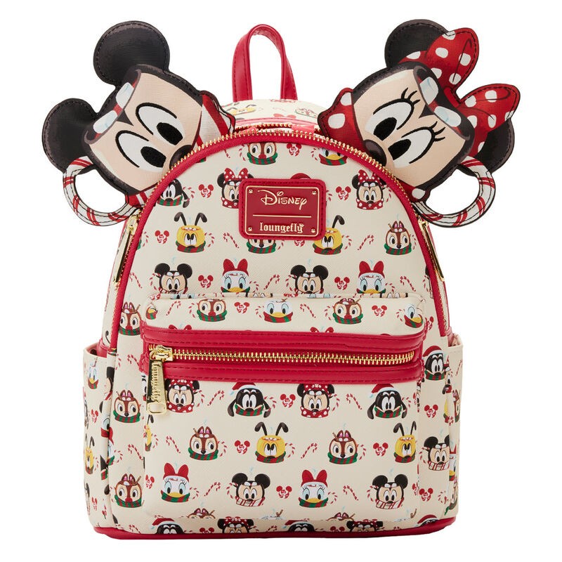 Mochila + Diadema Orejas Chocolate Caliente Mickey & Minnie Disney Loungefly