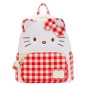 Mochila Gingham Hello Kitty Sanrio Loungefly 26cm