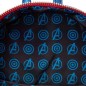 Mochila metallic Capitan America Marvel Loungefly 26cm