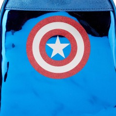 Mochila metallic Capitan America Marvel Loungefly 26cm