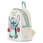 Mochila glitter Holiday Snow Angel Stitch Disney Loungefly 26cm