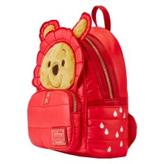 Mochila Rainy Day Puffer Jacket Winnie the Pooh Disney Loungefly 26cm