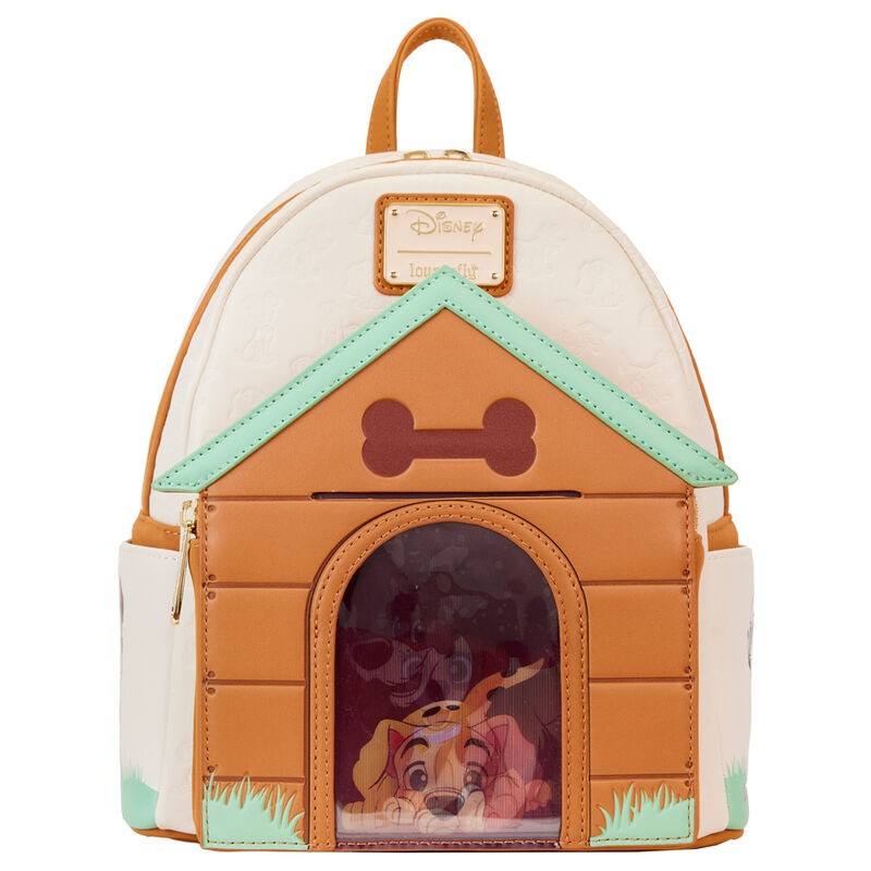 Mochila lenticular I Heart Dogs Dog House Disney Loungefly 26cm