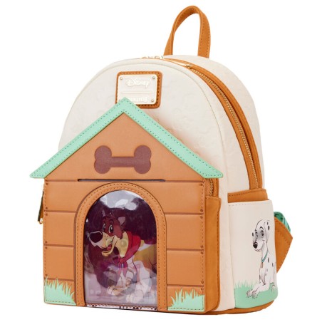 Mochila lenticular I Heart Dogs Dog House Disney Loungefly 26cm