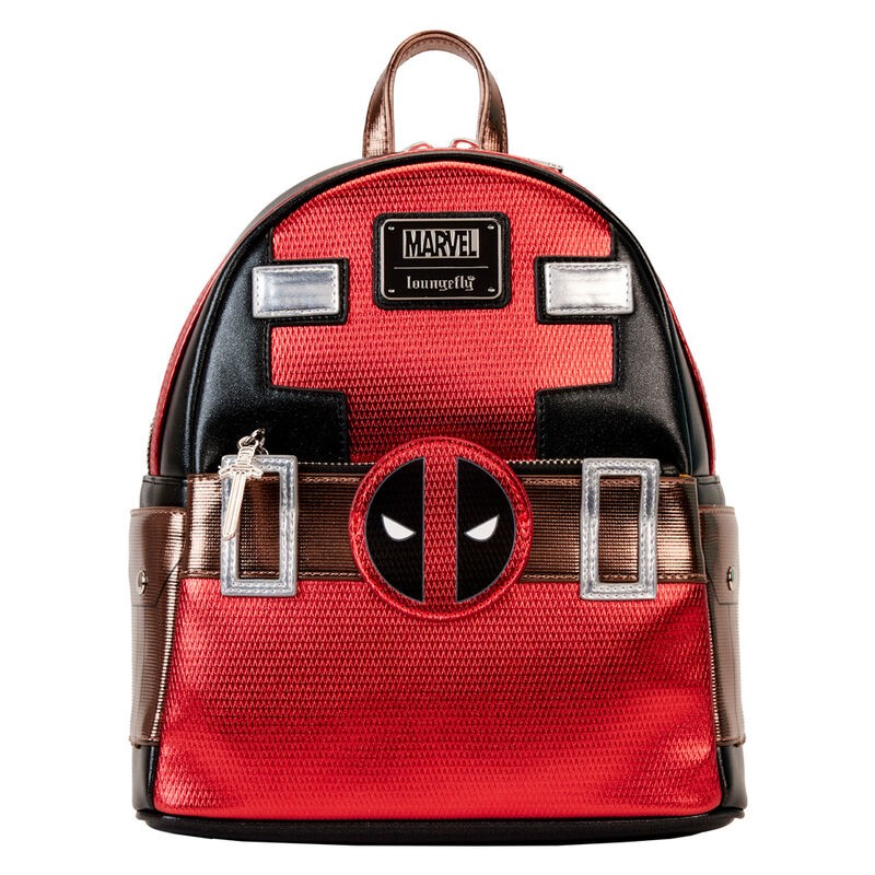 Mochila Deadpool metalllic Marvel Loungefly 26cm