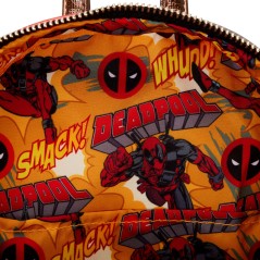 Mochila Deadpool metalllic Marvel Loungefly 26cm