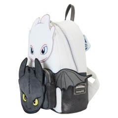 Mochila Furia Luminosa & Furia Nocturna Como Entrenar a tu Dragon Loungefly 26cm