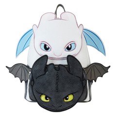 Mochila Furia Luminosa & Furia Nocturna Como Entrenar a tu Dragon Loungefly 26cm