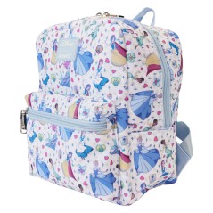 Mochila nylon Manga Style Princesas Disney Loungefly 24cm