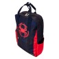 Mochila nylon Traje Miles Morales Spider-Verse Marvel Loungefly 43cm