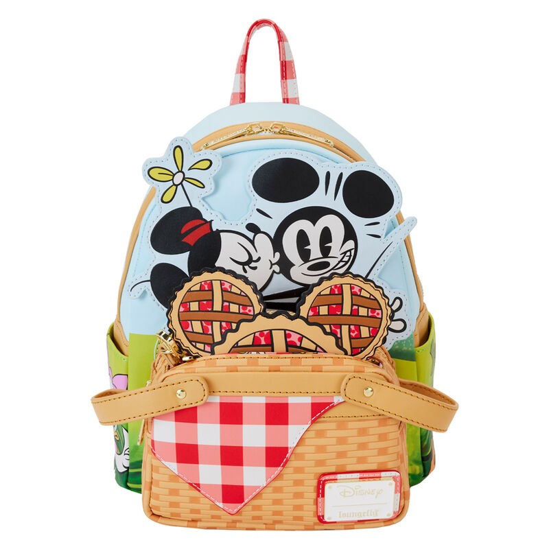 Mochila Picnic Basket Mickey &38 Friends Disney Loungefly 26cm