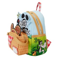 Mochila Picnic Basket Mickey &#38; Friends Disney Loungefly 26cm