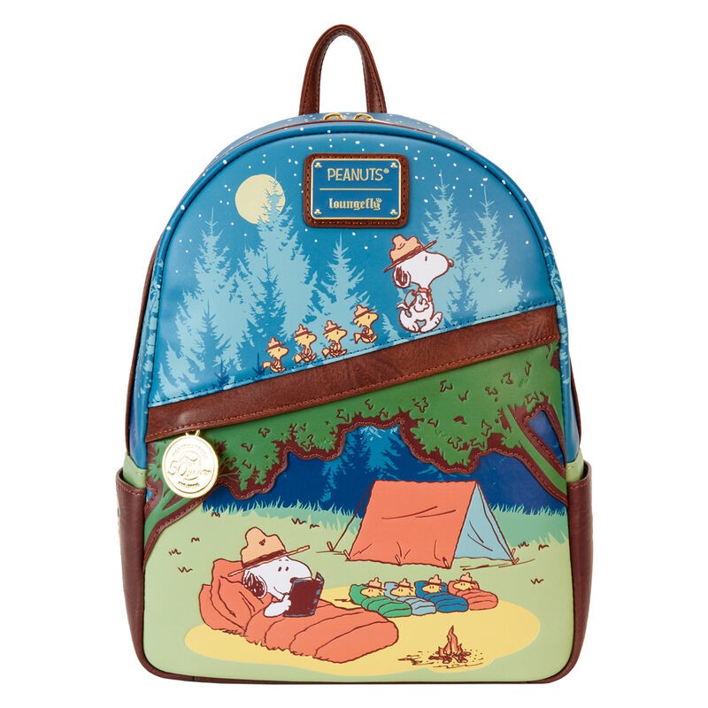 Mochila 50th Anniversary Snoopy Loungefly 26cm