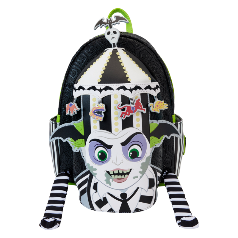 Mochila Carousel Beetlejuice Loungefly 26cm