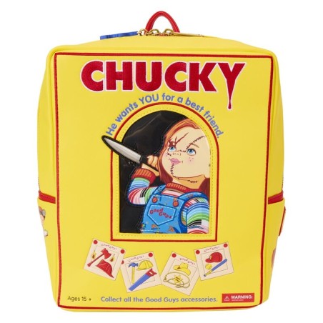 Mochila Childs Play Chucky Loungefly 28cm