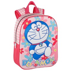 Mochila Luces 3D Doraemon 32cm