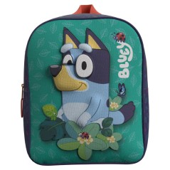 Mochila 3D Leaves Bluey 30cm