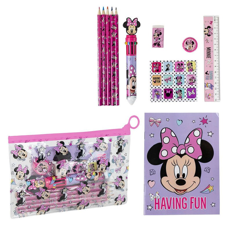 Set papeleria Minnie Disney